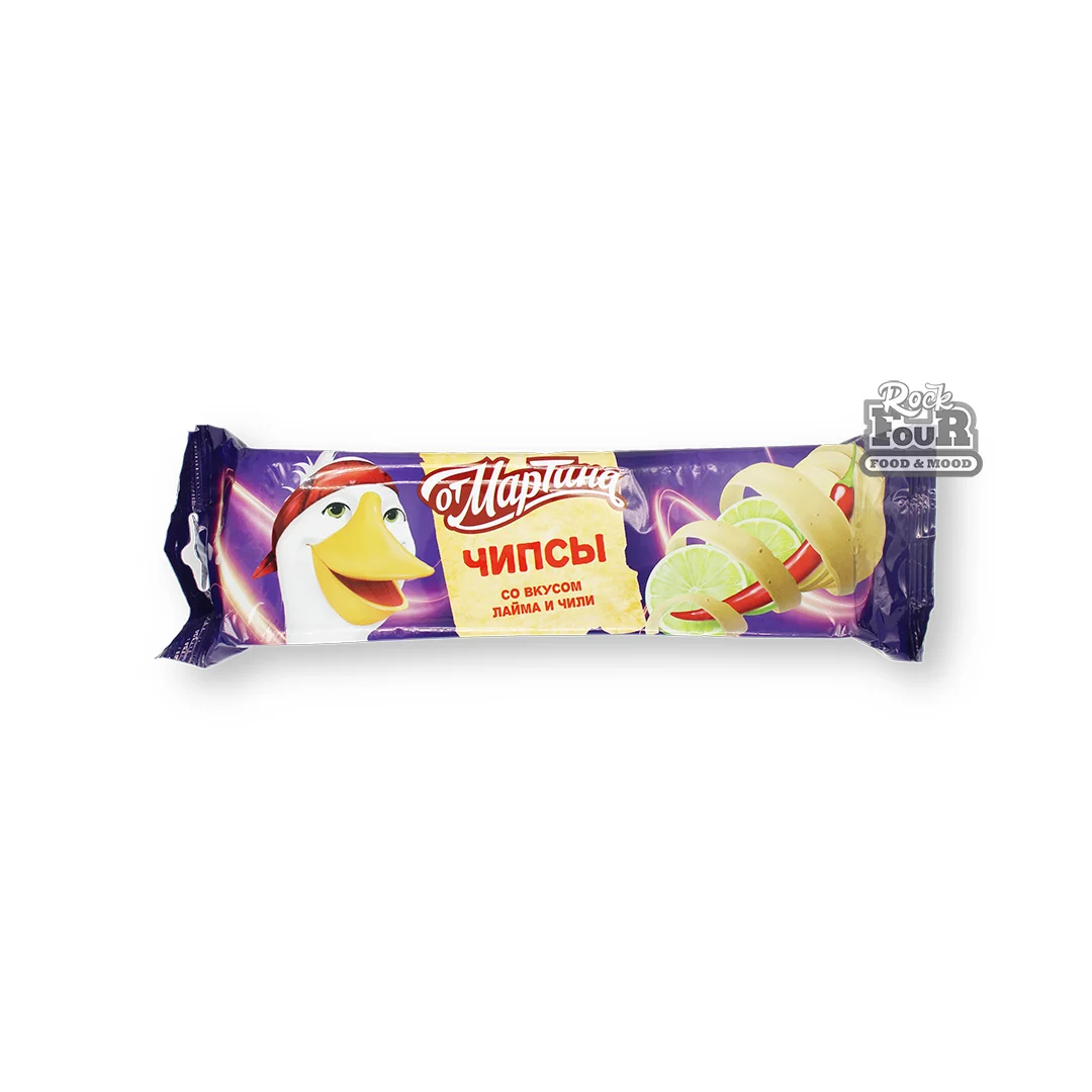 Chips "Ot Martina" with lime and chili flavor 90g